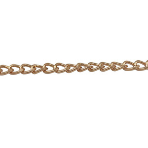 Chaîne en aluminium rose doré Jin Ming 5,5 mm 7 mm 9 mm, légère, accessoire d'éclairage DIY, installation facile - Product Image 4