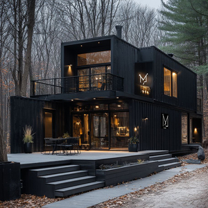 3-Lớp xếp chồng đúc sẵn mô-đun Kit thép di động <span class=keywords><strong>container</strong></span> cho quán cà phê Bar khách sạn nhà bếp hội thảo trường Tiny nhà quần áo - Product Image 2