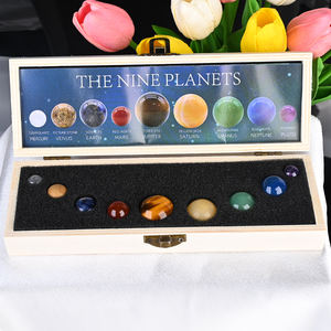 Esferas de Cristal de los Nueve Planetas, Productos Espirituales Naturales Curativos al por Mayor en una Elegante Caja, Otros Artesanías de Cristal - Product Image 3