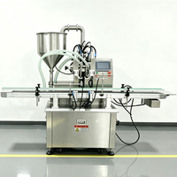 Ligne de production de remplissage de liquides entièrement automatique avec remplissage servo de haute précision pour boissons, huiles alimentaires et produits chimiques quotidiens