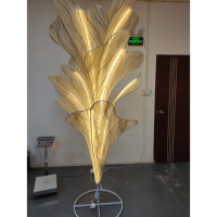 Fournitures pour fêtes et événements, accessoires de mariage, éclairage LED, fleurs géantes, décoration de scène de mariage, décoration de bord de route