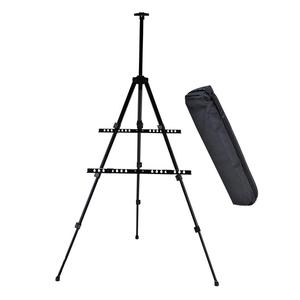 Bview Art 4 Sections Amélioré Nouveau Modèle Dessin Chevalet Cadre d'Affichage Pliant Noir Fer Métal Chevalet Pour Artistes Étudiant - Product Image 4