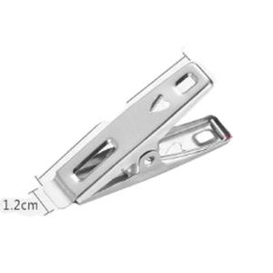 Épingles à linge en métal, antidérapantes, en acier inoxydable, coupe-vent, pinces à linge, pinces à coudre, 20 pièces - Product Image 1
