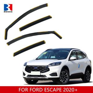 Déflecteurs de vent pour vitres de voiture en PC, à injection directe, pour FORD ESCAPE 2020-2024, accessoires automobiles - Product Image 3