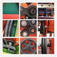 Broyeur de fourrage à moteur essence pour usage domestique, coupe-paille, ensileuse, machine à couper l'herbe pour tracteur