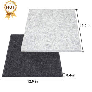 Bords biseautés personnalisés de différentes tailles 100% fibre de polyester Panneaux muraux acoustiques insonorisés en feutre pour animaux de compagnie - Product Image 4