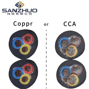 इनडोर/आउटडोर उपयोग के लिए फ्लैट प्लग 3 सॉकेट के साथ उच्च गुणवत्ता वाले अमेरिकी एक्सटेंशन कॉर्ड कॉर्ड-18 वाट 100 फीट 125v <span class=keywords><strong>13a</strong></span> पावर केबल - Product Image 6