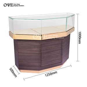 Vetrina per orologi in legno decorazione di vetro Custom <span class=keywords><strong>Watch</strong></span> Store <span class=keywords><strong>Display</strong></span> Design vetrina per negozio di orologi - Product Image 4