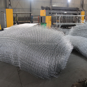Prix de gros Panier grillagé hexagonal galvanisé pour pierres, pour murs de soutènement anti-chute - Product Image 4
