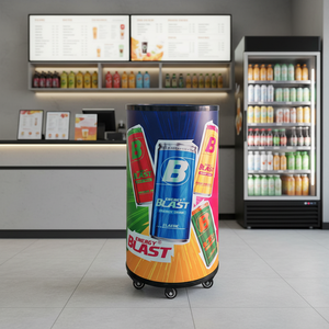 Frigorifero Portatile Compatto Meisda SC65Y 65L con Vetrina per Birra, Ripiani Regolabili per Hotel, Bar, Ristoranti - Vendita all'Ingrosso - Product Image 2