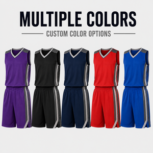 Op maat gemaakte gradient panel basketbalpak, sportuniform voor basketbalclub, aangepaste logo groepsbestellingen groothandel - Product Image 6