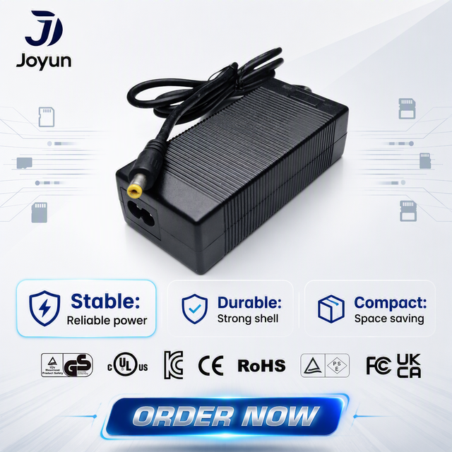 16.8V 3A 5521 DC Plug Lithium Battery Charger for E-Bike, Stable Voltage Fast Charging Adapter for 16.8V Battery Packs