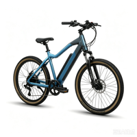 Vélo de ville pliable à moteur arrière longue portée 50KM 36V 350W, système de freinage hydraulique, vitesses Shimano 8, vélo électrique TNS-CD5