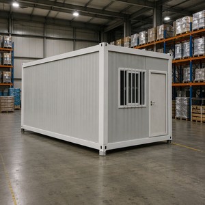 Maison conteneur modulaire portable à structure en acier préfabriquée moderne et économique avec prix d'usine - Product Image 1