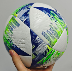 Balón <span class=keywords><strong>de</strong></span> <span class=keywords><strong>Fútbol</strong></span> PU con Logotipo Personalizado, Venta al Por Mayor <span class=keywords><strong>de</strong></span> Fábrica, Balón <span class=keywords><strong>de</strong></span> <span class=keywords><strong>Fútbol</strong></span> Termosellado, Precio Económico, Alta Calidad, Tamaño 5, para Entrenamiento - Product Image 4
