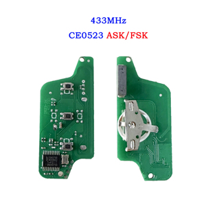 Đối với Peugeot 807 407 308 307 207 CC SW đối tác cho <span class=keywords><strong>Citroen</strong></span> C2 C3 <span class=keywords><strong>C4</strong></span> Picasso chìa khóa xe Bảng điện tử ce0523 hỏi <span class=keywords><strong>3</strong></span> nút - Product Image 4