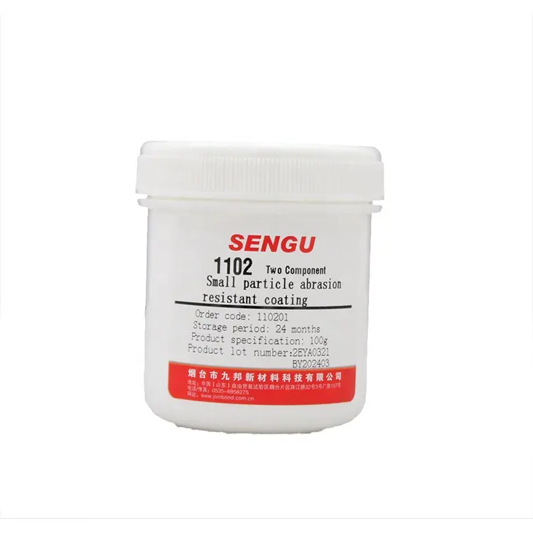 SENGU 1102, respetuoso con el medio ambiente, secado rápido, alta resistencia a la abrasión, adhesivo de resina epoxi estructural de dos componentes