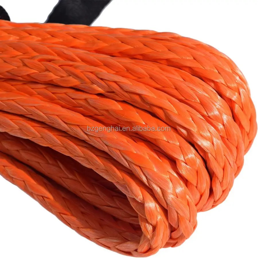 Doppelt geflochtene 6mm 10mm 12mm Farb anpassung UHMWPE Rope Custom Rope