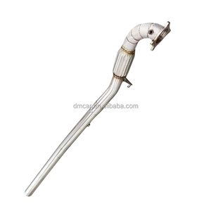 Convient pour Volkswagen <span class=keywords><strong>Golf</strong></span> 6 <span class=keywords><strong>GTI</strong></span> 2.0T 2004-2005 <span class=keywords><strong>Downpipe</strong></span> droit, tuyau d'échappement haute performance - Product Image 4