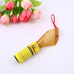 Nhà Máy Giá Hộ Gia Đình Sản Phẩm Treo Dính Fly Ribbon Vàng Dính Bẫy Trái Cây Fly Bug - Product Image 6