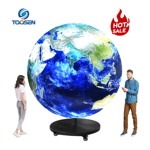 P1.5 P1.8 P2 P2 P2.5 globo 1m 1.2m 1.5m 2m sferico schermo a Led <span class=keywords><strong>360</strong></span> sfera Led parete rotonda di pubblicità a forma di sfera Led Display <span class=keywords><strong>Video</strong></span> - Product Image 2