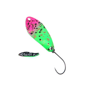 Cucchiaino da Pesca per Trota 4g 37mm Esca Ondulante Colorata Jig in Metallo Rame Esca da Pesca Spinner per Trota Cavedano Persico <span class=keywords><strong>Salmone</strong></span> - Product Image 6