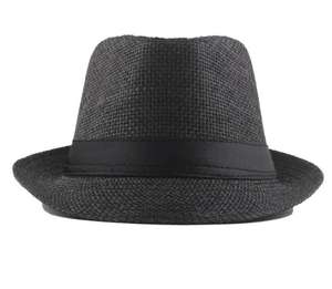 Chapeaux Panama Fedora en Lin Multicolore Pas Chers pour l'Été, Décontractés, d'Extérieur, avec Logo Personnalisé, Jazz Borsalino Trilby - Product Image 4