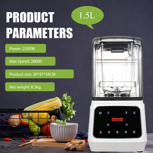 Licuadora Comercial Británica Europea Lohas, Máquina de Cocina de Alta Resistencia para Electrodomésticos, Procesador de Alimentos, Licuadora K95 - Product Image 1