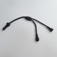Connecteur étanche à 3 fils, câble de rallonge mâle femelle M12 M14 pour bandes lumineuses LED intérieures/extérieures