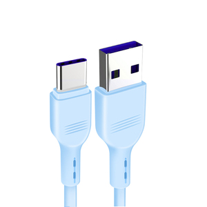 Cable <span class=keywords><strong>USB</strong></span> tipo c de PVC <span class=keywords><strong>5A</strong></span>, cable de carga <span class=keywords><strong>usb</strong></span> c para Samsung, Huawei, 1,2 m, 1,8 m, muestra gratis - Product Image 4