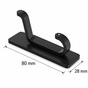 Ganchos para Abrigos de Acero Inoxidable, Autoadhesivos, para Baño, Toallero, para Colgar Batas y Ropa - Product Image 6