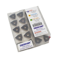 Plaquettes de fraisage OEM économiques WNMG080404-CQ WNMG080408-CQ WNMG080412-CQ pour acier, personnalisables, en tungstène CVD, finition moyenne
