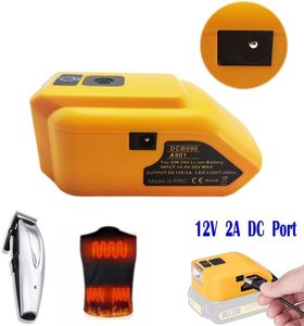 Dcb090 USB Sạc adapter cho Sương <span class=keywords><strong>18V</strong></span>/20V pin <span class=keywords><strong>lithium</strong></span>-ion coverters với LED ánh sáng làm việc loại C và DC đầu ra - Product Image 4