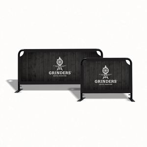Barrera de Malla de Vinilo PVC Personalizada para Eventos Deportivos, Control de Multitudes y Protección - Product Image 1