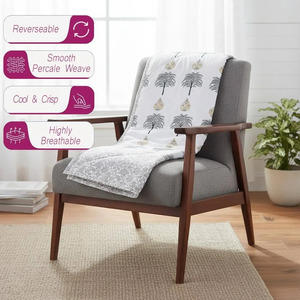 Couette en coton imprimé – Couvre-lit matelassé léger à motifs floraux pour la décoration de chambre, la literie domestique et la vente en gros - Product Image 4