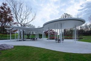Gazebo Resistente para Exteriores con Estructura de Acero para Parques, Jardines, Plazas, Resorts y Áreas de Recreación Públicas con Diseño de Techo Personalizado - Product Image 3