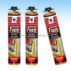 HAOHAI 750ml <span class=keywords><strong>Espuma</strong></span> de poliuretano <span class=keywords><strong>antifuego</strong></span> de un componente para uso en la construcción - Product Image 6