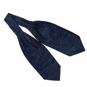 Cravate en polyester double face à rayures britanniques génération à la mode costume de cheveux col de chemise écharpe - Product Image 5