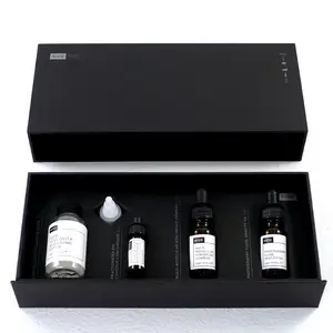 Satın lake Oud hediye kutuları 50ml 3 5ml şişe kozmetik parfüm ambalaj kutu seti