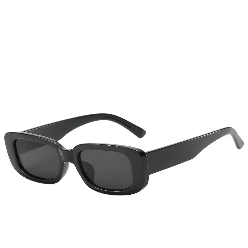 2020 Hot Selling Men Women Unisex Square Shades Small Rectangle 90s Vintage Sunglasses Retro
