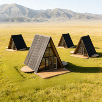 Casas Prefabricadas Triangulares Ecológicas Desmontables con Estructura y Diseño Modular para Soluciones de Proyectos y Uso Comercial