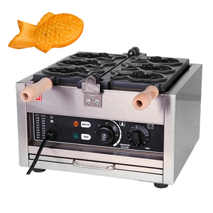 3/4/5/6 Pcs Offre Spéciale GPL Taiyaki Fish Cake Making Machine 1-5 Mins Timer - Product Image 1