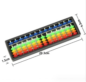 Alta calidad aritmética Abacus <span class=keywords><strong>Soroban</strong></span> herramienta de cálculo juguetes para niños plástico estudiante niños japonés - Product Image 6