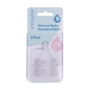 Biberons en Silicone pour bébé, accessoire de bébé, personnalisable, sans BPA, vente en gros