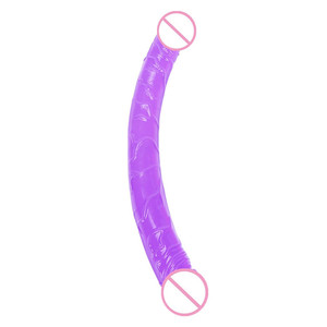 Gode Flexible à Double extrémité de taille moyenne, Offre Spéciale cm de longueur, réaliste en usine, pour Gays lesbiennes, 31.5 - Product Image 6