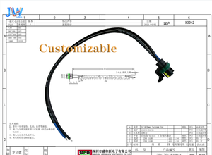 OEM ODM Custom Stabilität verzinntes Kupfer Kfz-Luft gebläse Motor Kabel baugruppe PVC-Kabelbaum für Haushalts geräte IP67 600V - Product Image 2