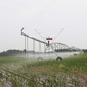การเกษตรสามล้อที่สามารถเคลื่อนย้ายได้สปริงเกอร์ศูนย์ Pivot รดน้ำอุปกรณ์ชลประทาน - Product Image 2