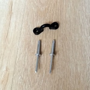 Accesorio para Kayak y Embarcaciones, Hebilla de Cuerda Tipo Puente con Remache, Metálica y Resistente - Product Image 2