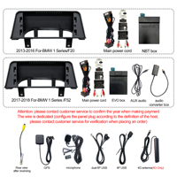 Lecteur multimédia automobile Android 13 de 12,3 pouces pour BMW Série 1 F20 F52 NBT EVO 8 cœurs DSP Carplay Auto GPS Navigation Écran