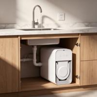 Système de filtration d'eau par osmose inverse Ro Filter 3:1, économie d'eau, 0,0001μm, purificateur d'eau tout-en-un pour appareils électroménagers